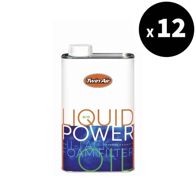 TWIN AIR Bio Liquid Power Foam Filterolie - Blik 1L x12 Figuur 4