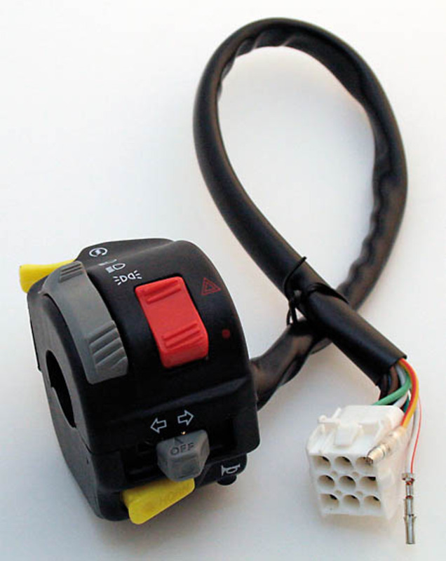 HIGHSIDER Smart Switch Unit Universal, Atv, Yamaha Style, Vänster sida (1st) Figur 2