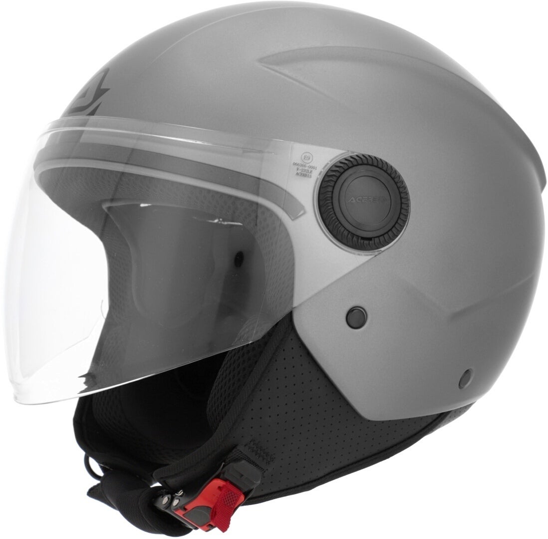Acerbis Jet Brezza Metallic 제트 헬멧 그레이 매트 남성 (57/58) 그림 1