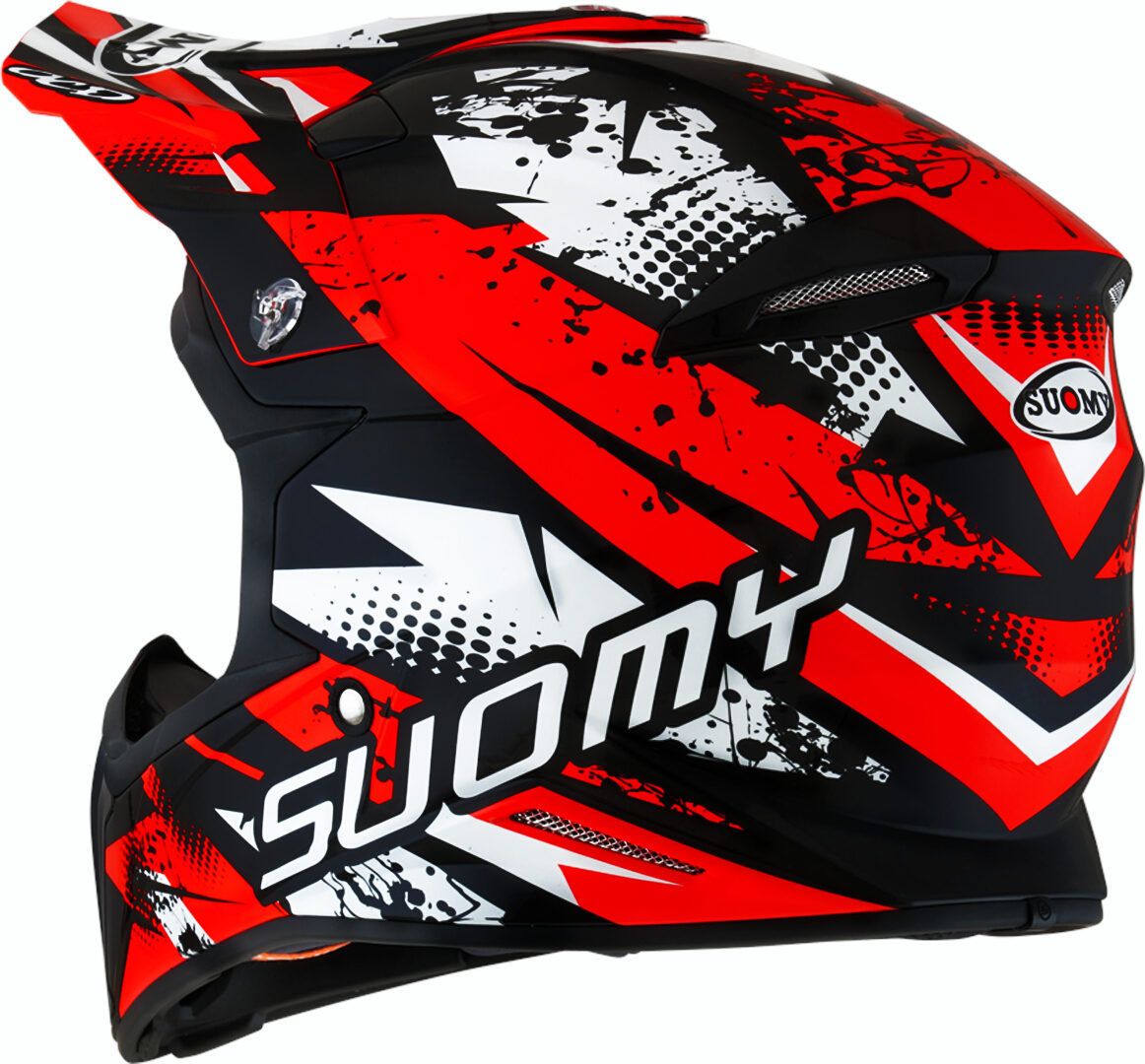 Suomy X-Wing Gap Casco Motocross rosso/nero/bianco M Figura 2