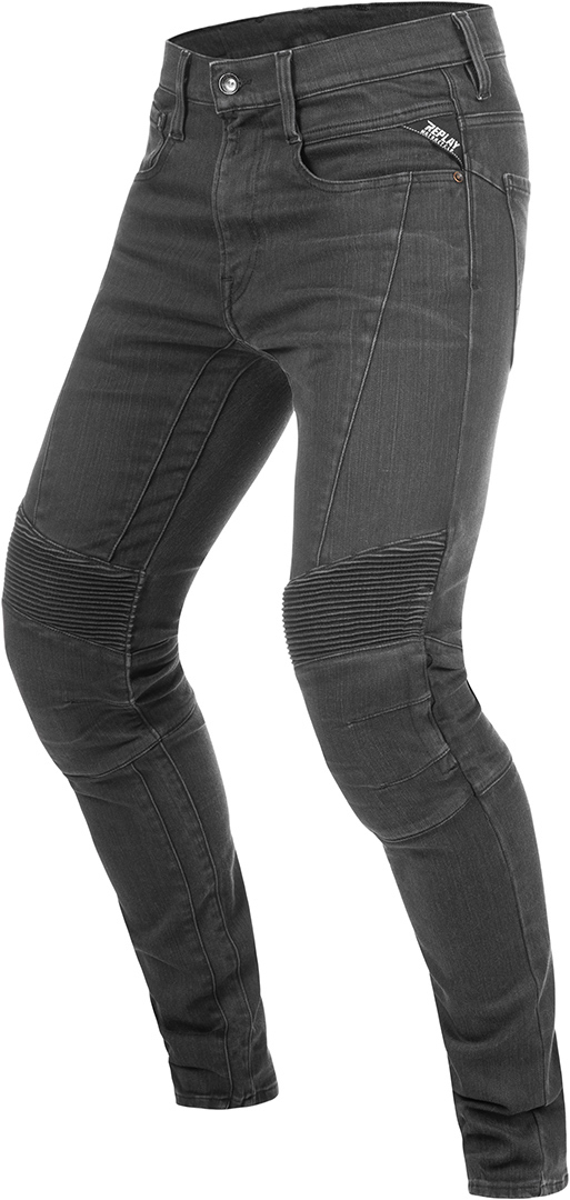 Replay Fender Motorradjeans grau 38 Abbildung 1