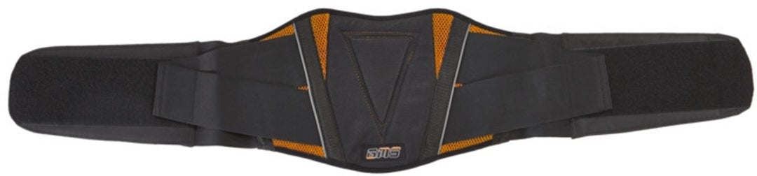 GMS Racing Nyrebælte sort/orange XL Figur 1