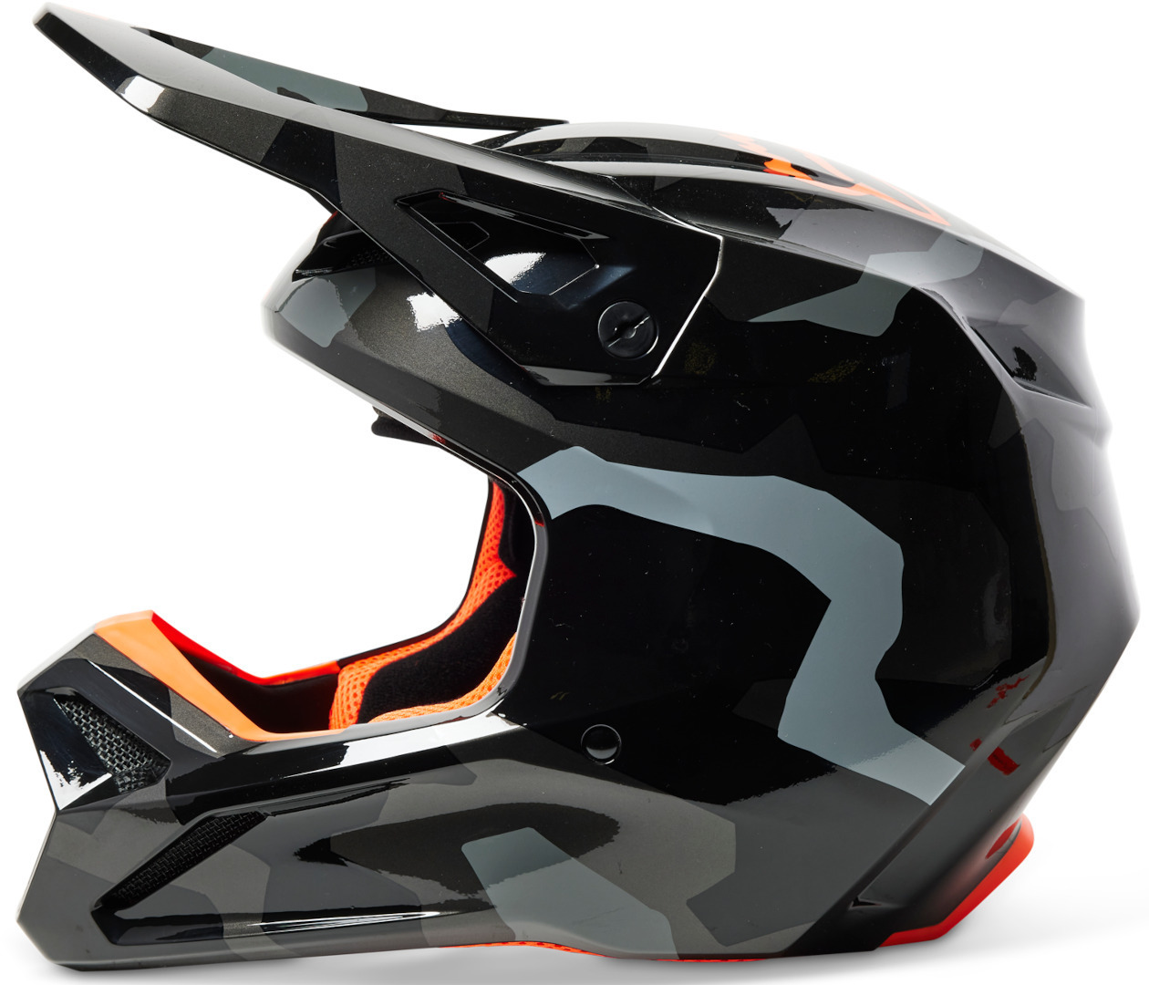 FOX V1 BNKR Casco de motocross juvenil S (47/48) Figura 3