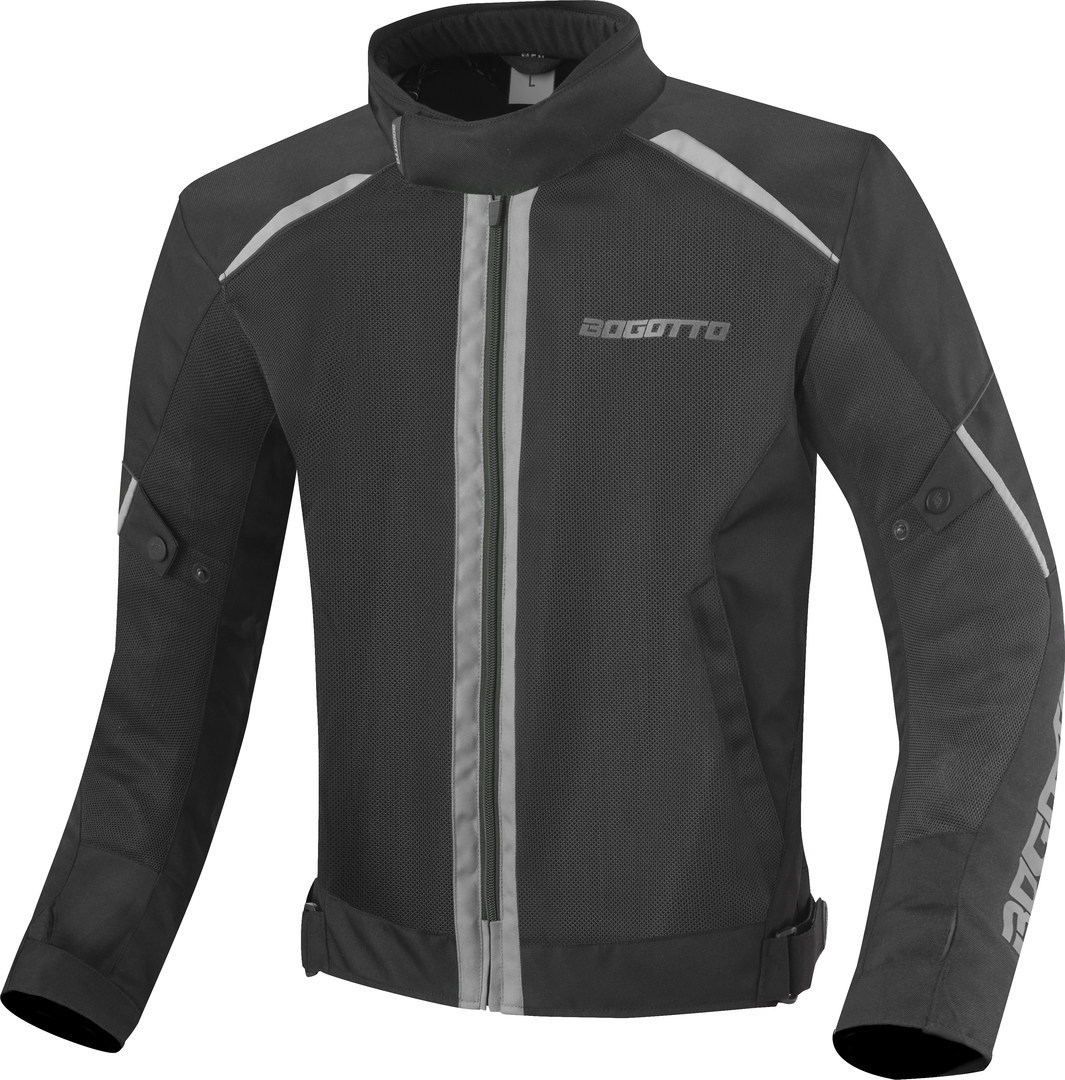 Bogotto Blaze-Air Jachetă textilă pentru motociclete Negru/gri L Figura 1