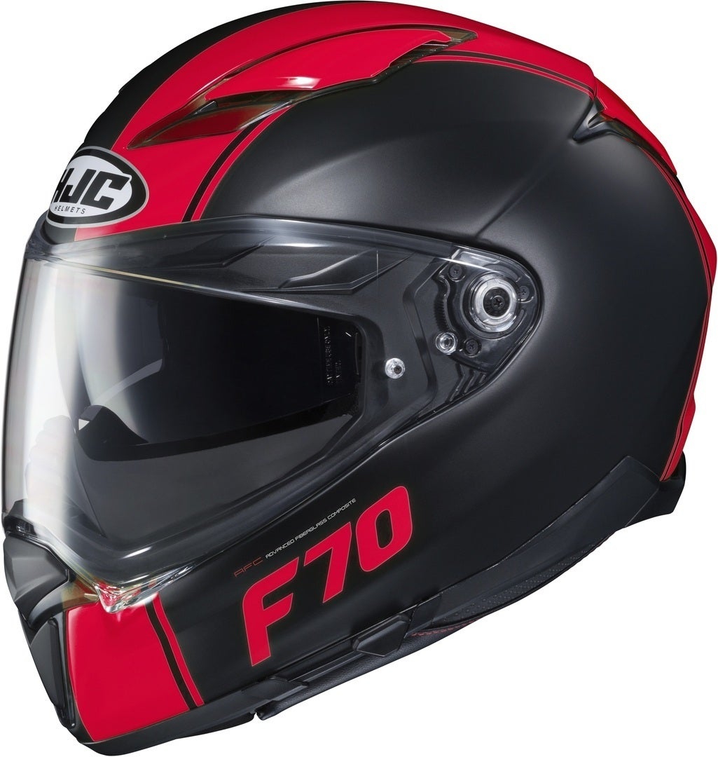 HJC F70 Mago 冑 黑/紅 S（55/56） 圖1