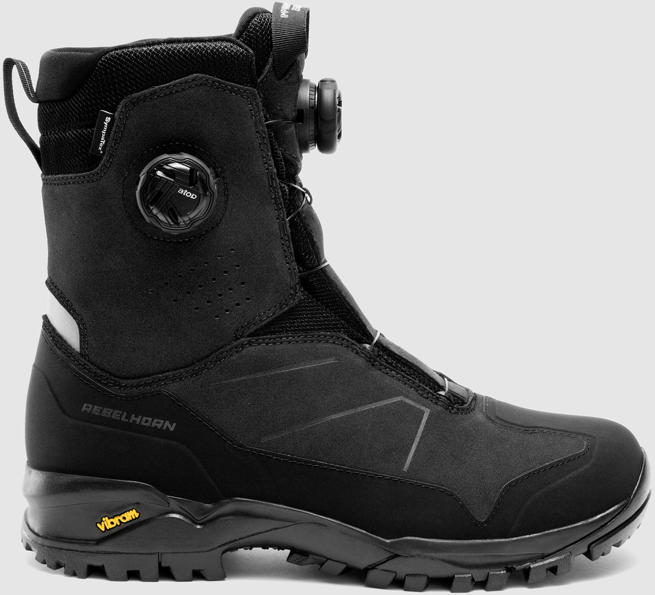 Rebelhorn Defender X Botas impermeables para motocicletas negro 42 Figura 2