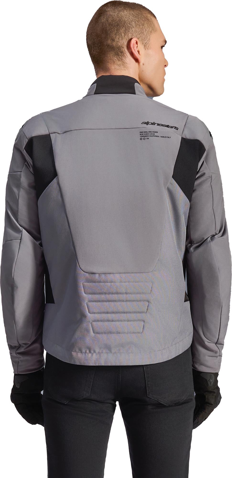 Side view of Alpinestars SMX waterproof Motorcycle Textile Jacket