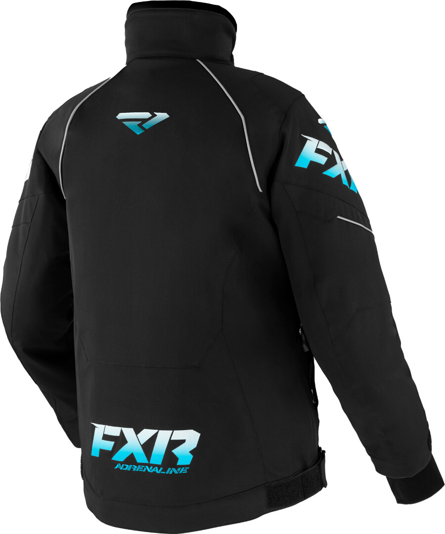 FXR Adrenaline Snescooterjakke til damer Sort/lyseblå 4 Figur 2