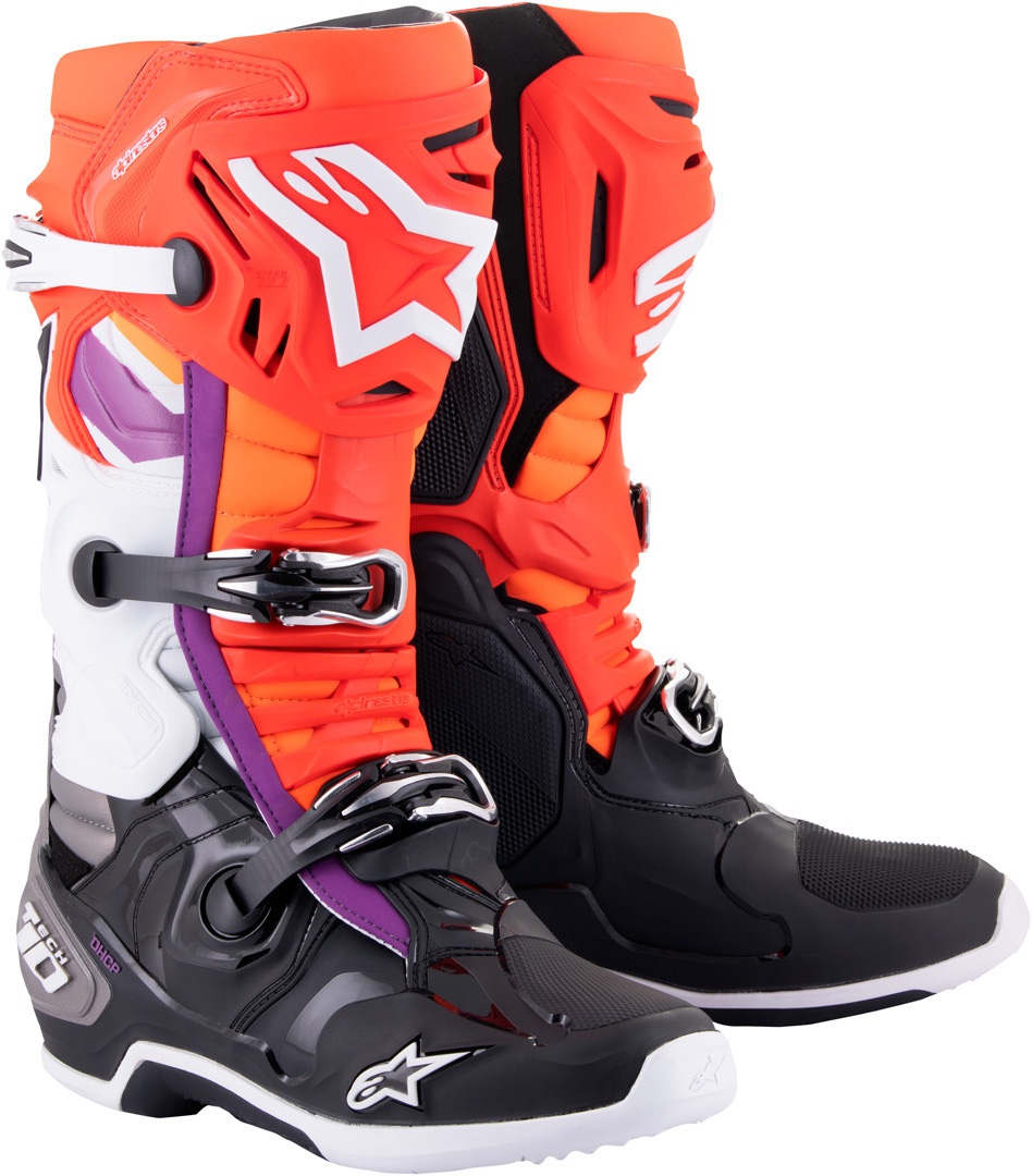 Alpinestars Tech 10 Motocross Boots black/red/white 8 (42) Figure 1