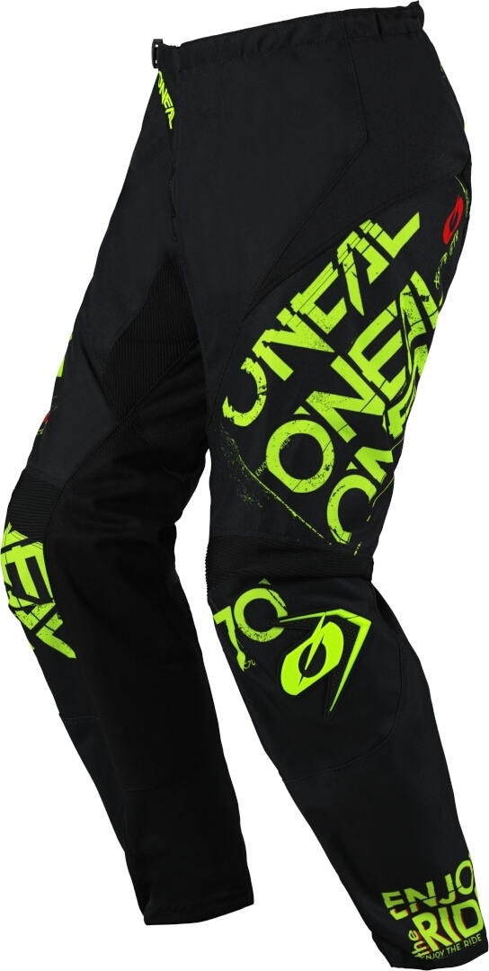 Oneal Element Static Motokrosové kalhoty černý/neon 38 Obrázek 1