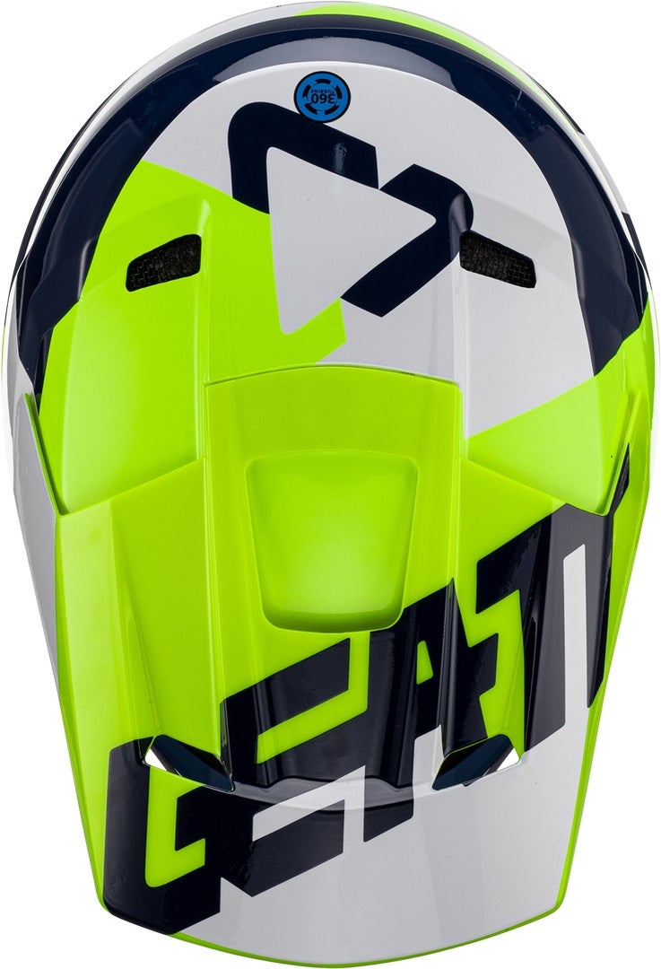 Leatt 2.5 Tricolor Casco Motocross Verde/Blu L (59/60) Figura 2