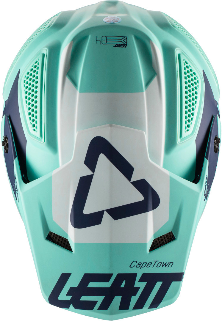 Leatt GPX 5.5 V20.1 Aqua Cască de motocross XXL (63/64) Figura 3
