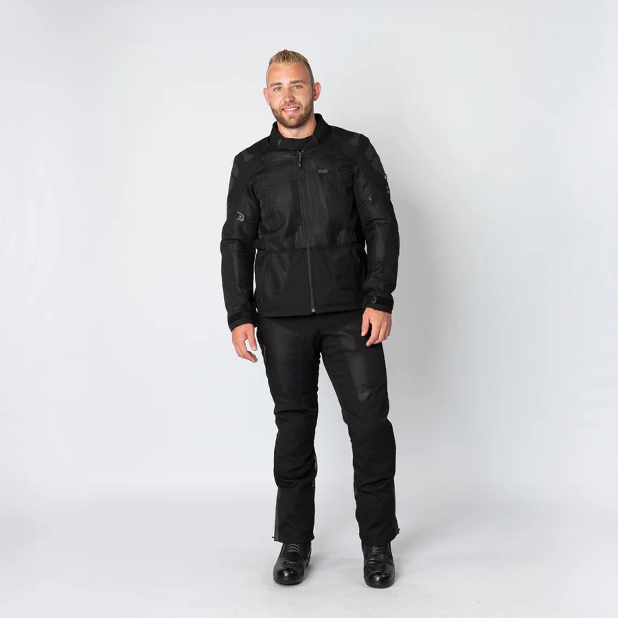 IXS Tourster-Big Air 1.0 Mesh Motorcycle Textile Jacket black M Figure 3
