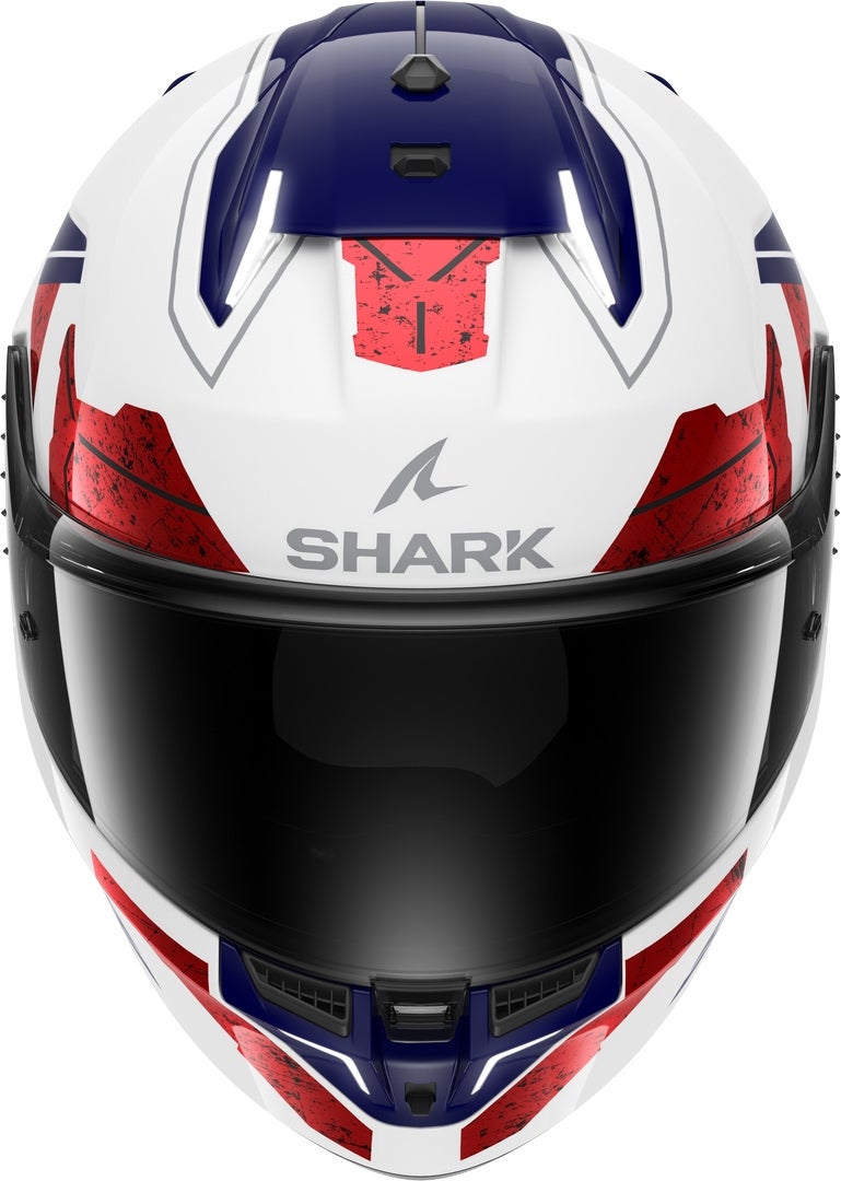 Shark Skwal i3 Rhad Přilba bílá/červená S (55/56) Obrázek 2