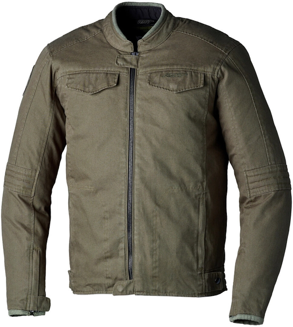 RST IOM TT Crosby 2 Motorfiets Textiel Jas Olive L Figuur 1