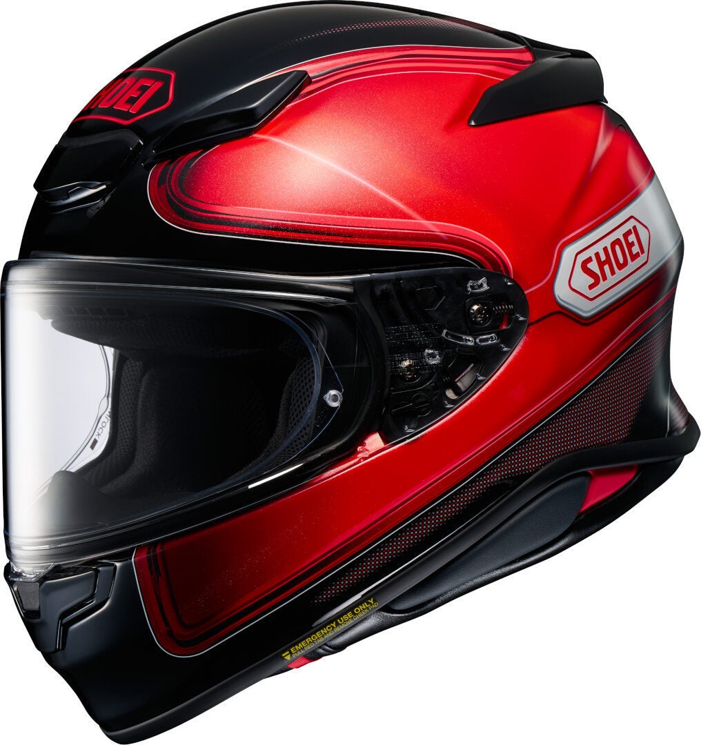 Shoei NXR 2 Sheen Casco nero/rosso L (59/60) Figura 1