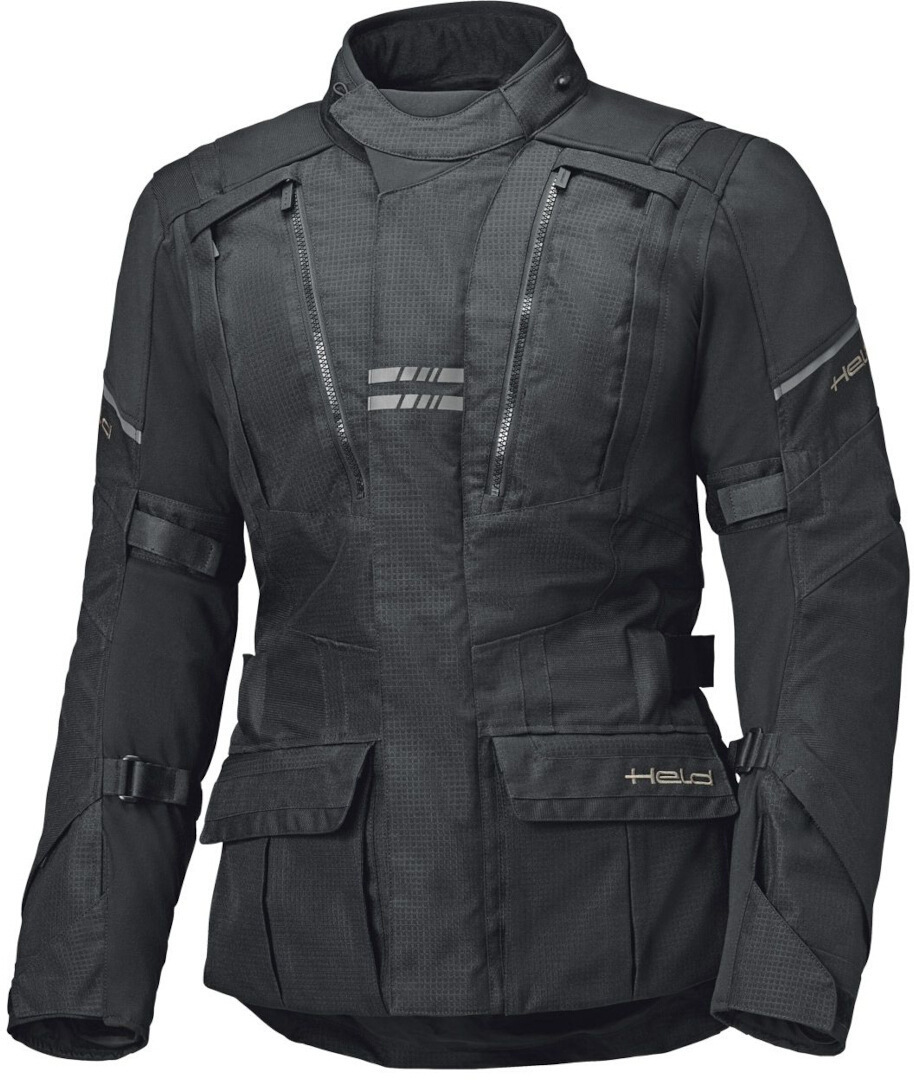 Held Hakuna Matata 3 waterproof Motorcycle Textile Jacket black 3XL Figure 1