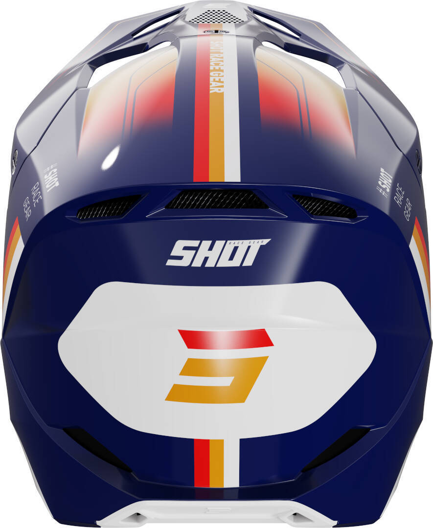 Shot Furious Aim Capacete de Motocross azul/vermelho/branco M (57/58) Figura 2