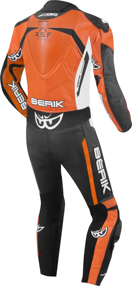 Berik RSF-Teck perforated One Piece Motorcycle Leather Suit black/orange/white 60 Figure 2