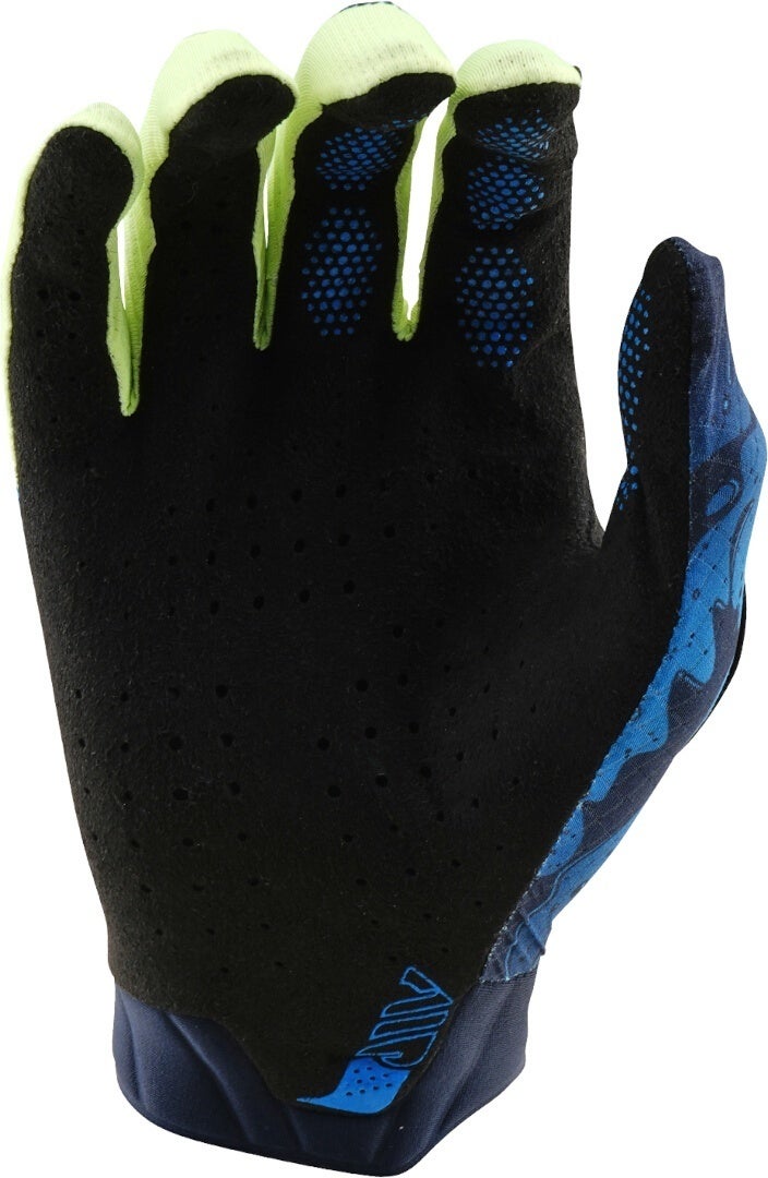 Troy Lee Designs Air Drip Motocross handsker til børn blå/grøn/rød L Figur 2