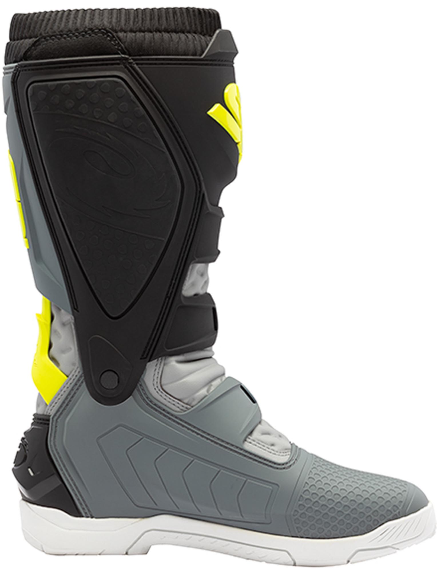 Sidi XPower SC Bottes de motocross gris/jaune 45 Figure 6