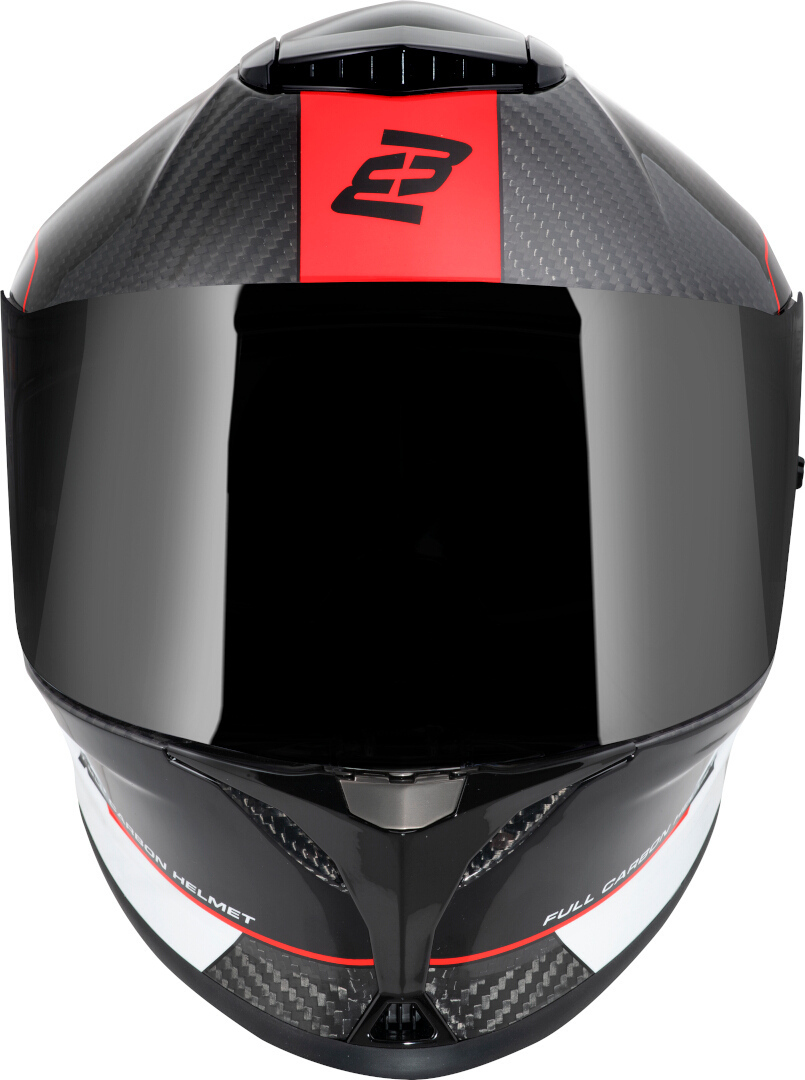 Bogotto Phantom Combo Carbon Casco nero/rosso/bianco M Figura 8