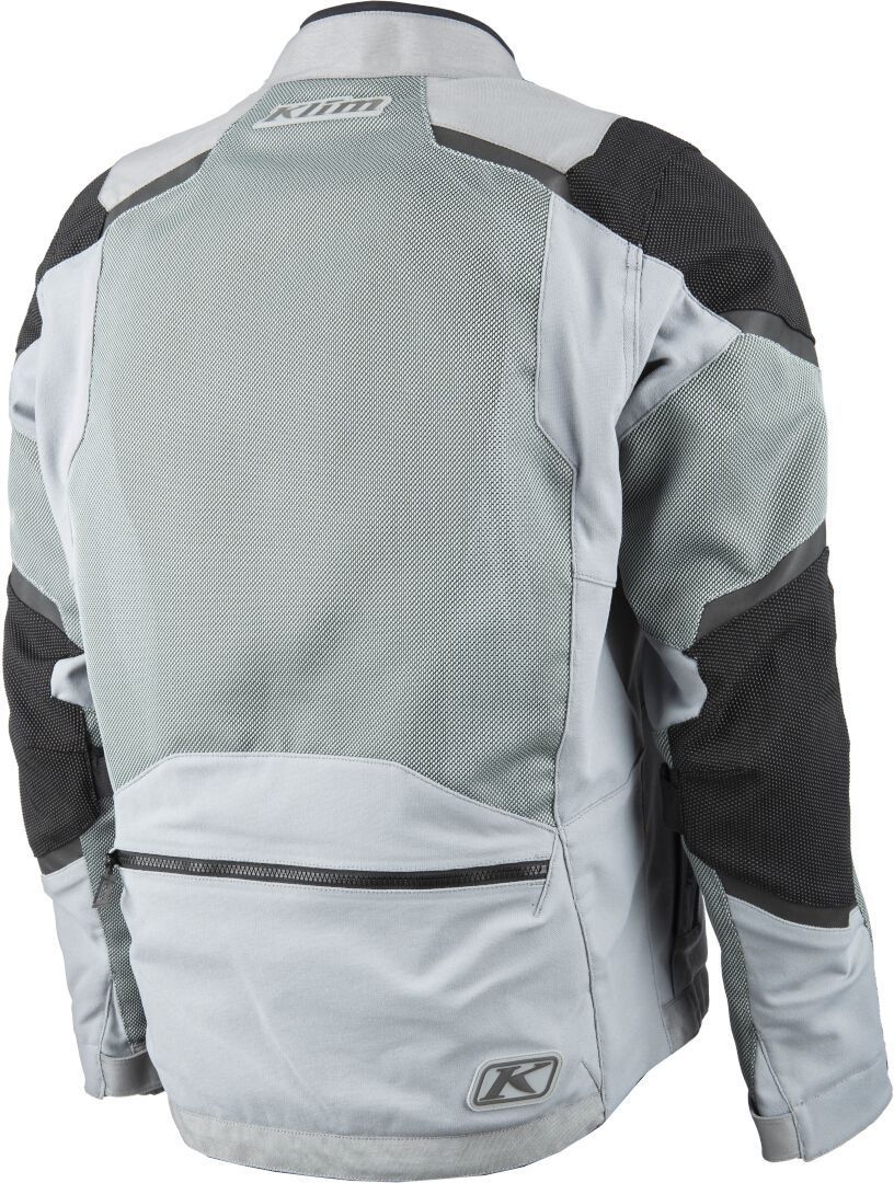 Klim Baja S4 Enduro Mesh Motorcycle Textile Jacket grey/black XL Figure 6