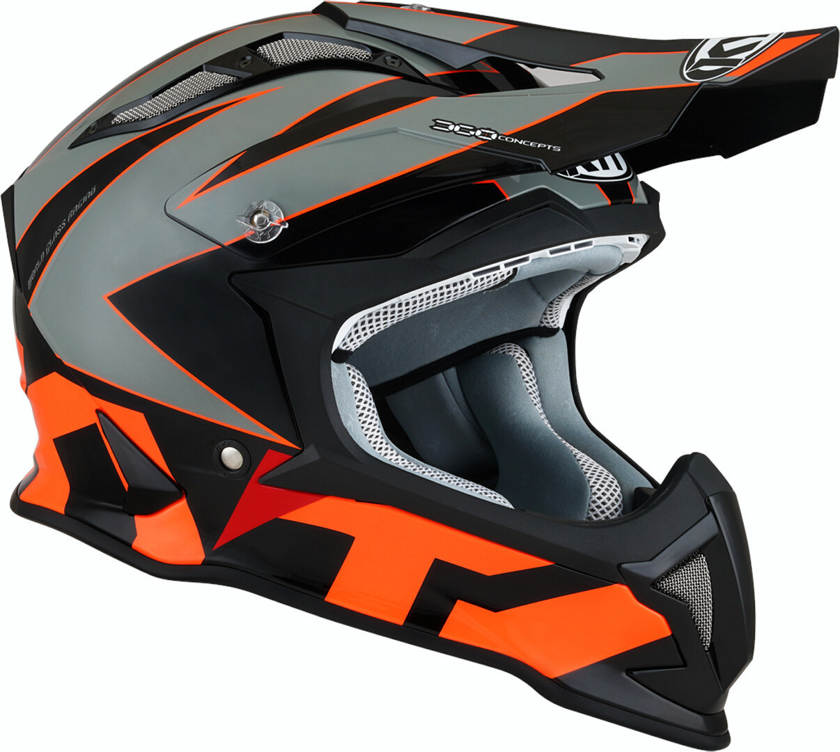 KYT Strike Eagle Blinking Hełm motocross S Rysunek 4