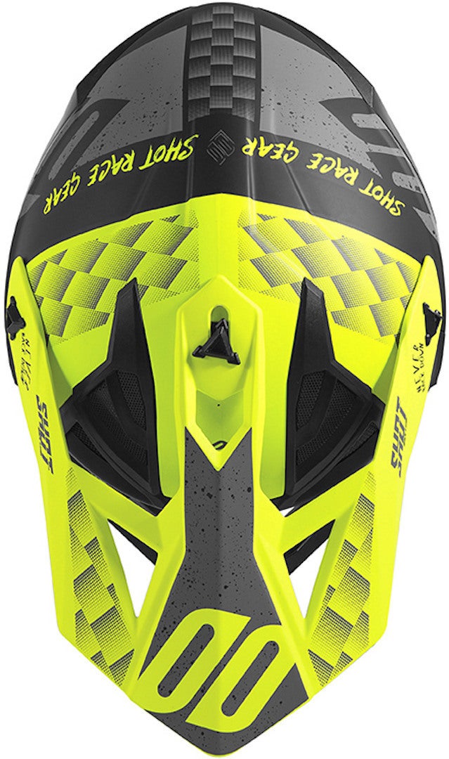 Shot Lite Rush Motorcross helm neongeel M (57/58) Figuur 2