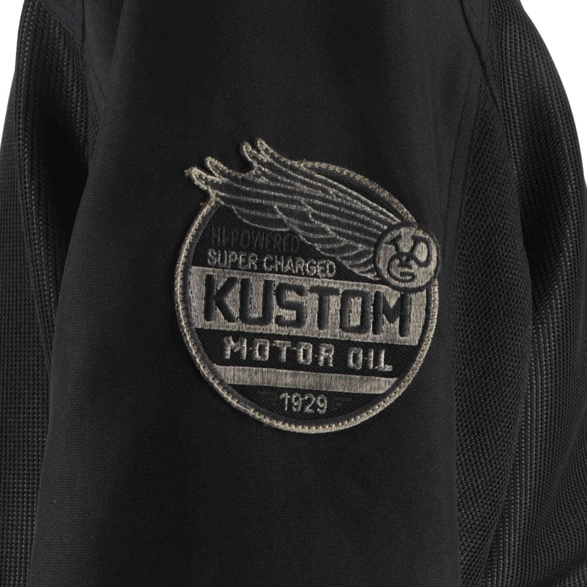 Side view of Von Dutch X Helstons Speed Racer Air Mesh Motorcycle Textile Jacket