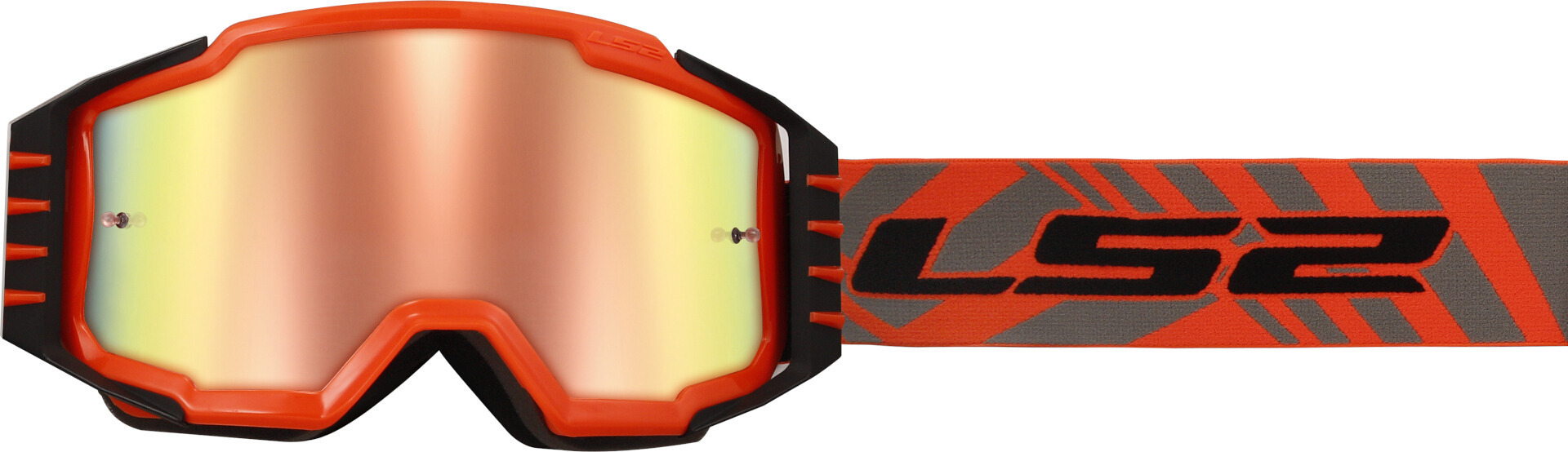 LS2 Charger Pro Ochelari de motocross portocaliu Figura 1