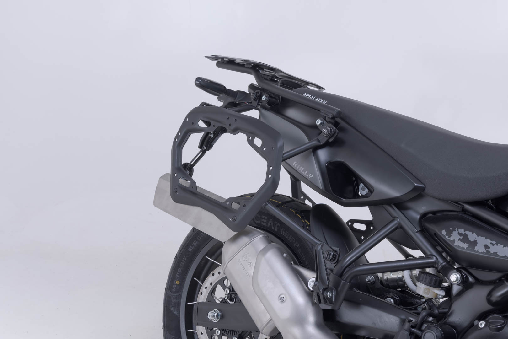 Sistem de carcasă din aluminiu SW-Motech TRAX ADV - Negru. 45/45 l. Raliul Himalayan 450 (25-). Figura 3