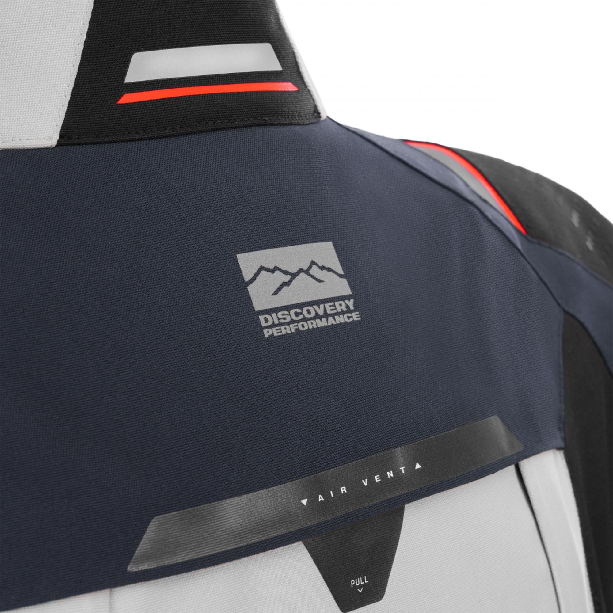 SHIMA Hero 3.0 Motorrad Textiljacke grau/blau S Abbildung 31