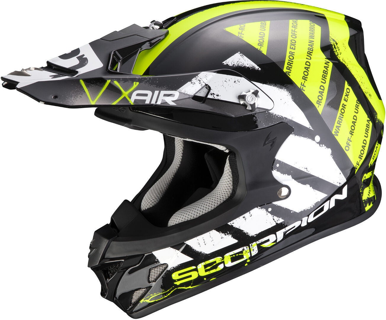 Scorpion VX-21 Air Urba Casco Motocross nero/giallo XL (61/62) Figura 1