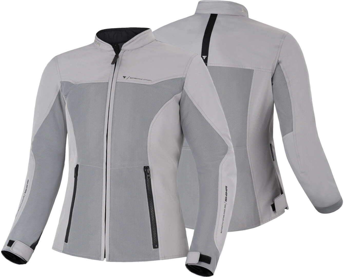 SHIMA Openair Damer Motorcykel Textil Jacka grå L Figur 3