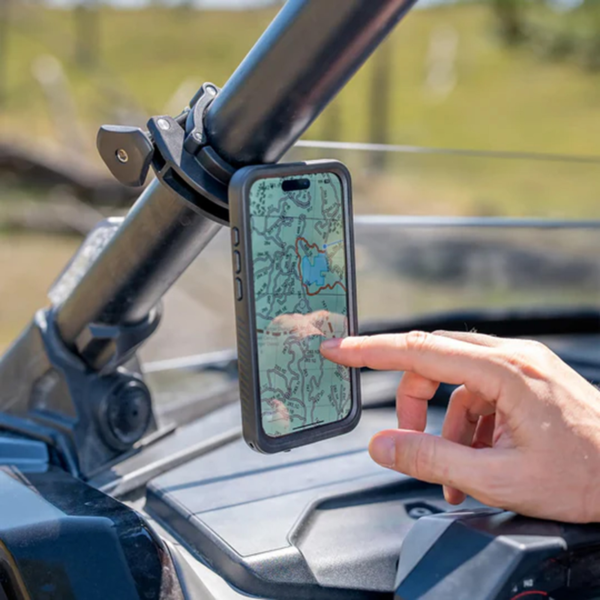SP Connect Roll Cage 3D MA Mobiltelefonfäste Figur 3