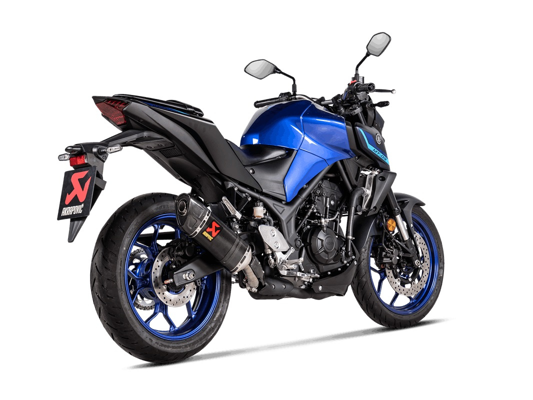 Akrapovic Slip-On Line Amortizor spate din carbon Figura 3