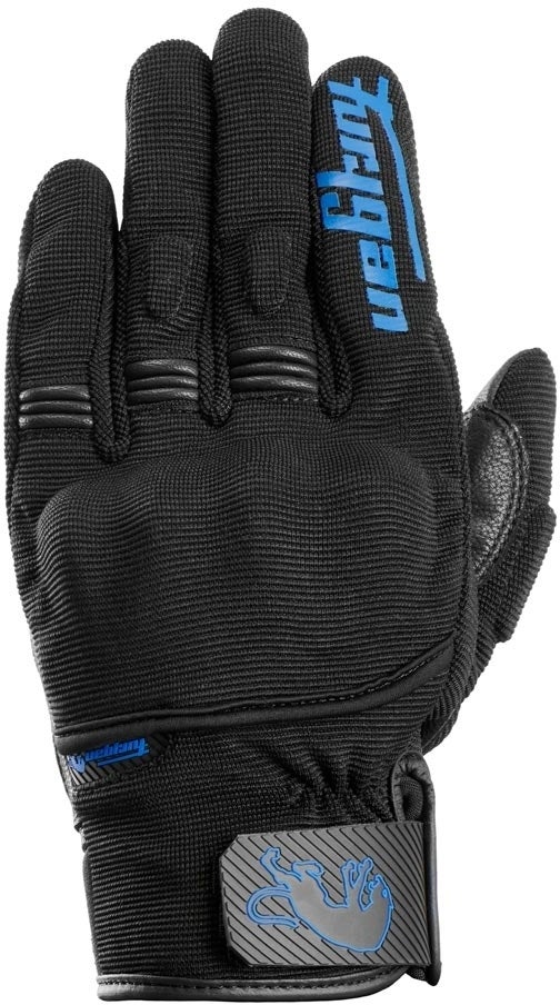 Furygan Jet D3O Evo Motorcykel handsker sort/blå 3XL Figur 2