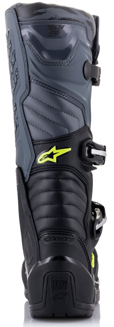Alpinestars Tech 5 Motocross støvler sort/grå/gul 15 (51) Figur 4