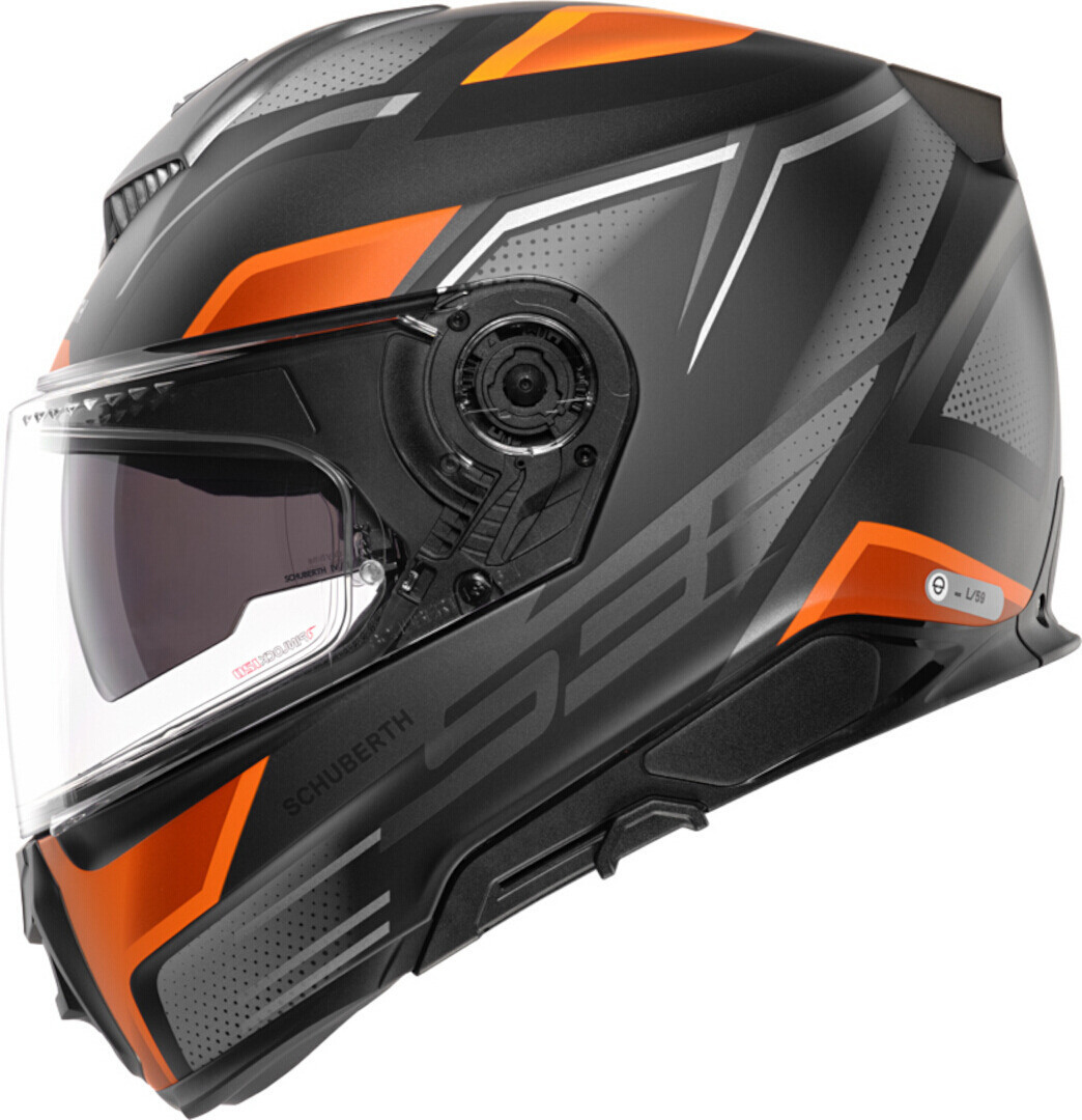 Schuberth S3 Storm Helmet grey/orange M (56/57) Figure 3