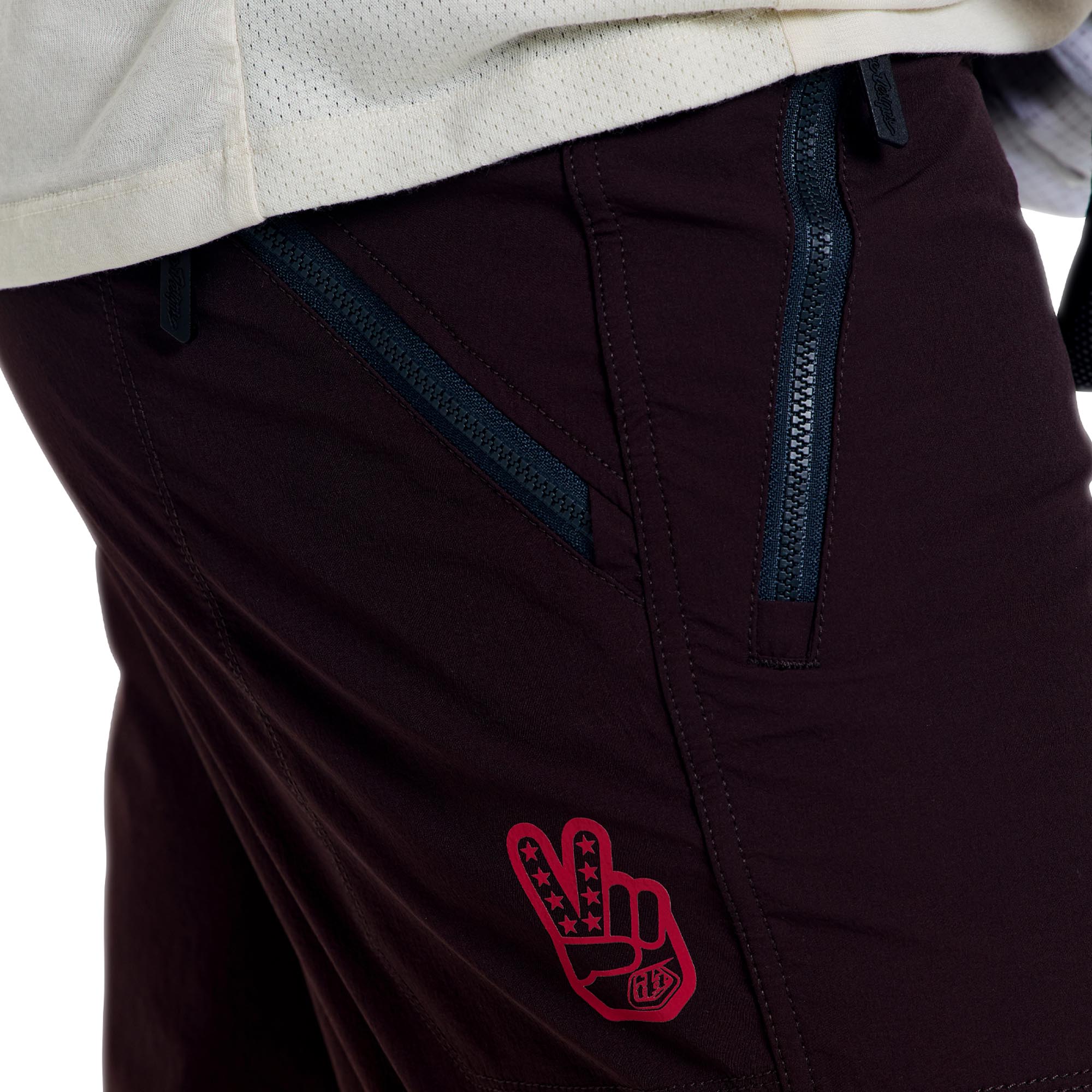 Troy Lee Designs Skyline Trail Shell Mono Short de vélo Bordeaux 38 Figure 10