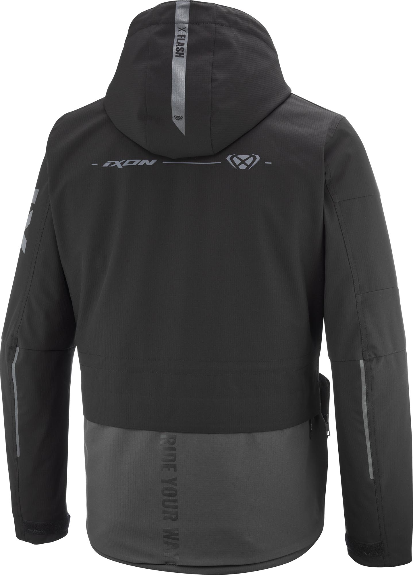 Ixon Darkrise waterproof Motorcycle Textile Jacket black/anthracite M Figure 2