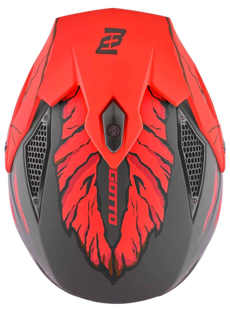 Bogotto Radic Skulash Casco rosso/nero L Figura 15