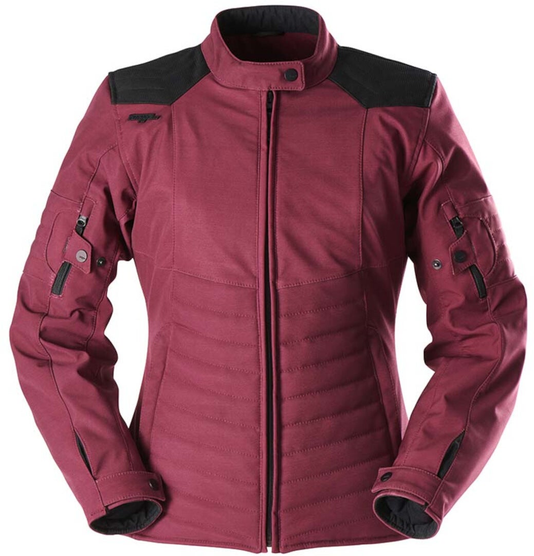 Furygan Ice Track Ladies Motorcycle Textile Jacket burgundy red L Figure 1