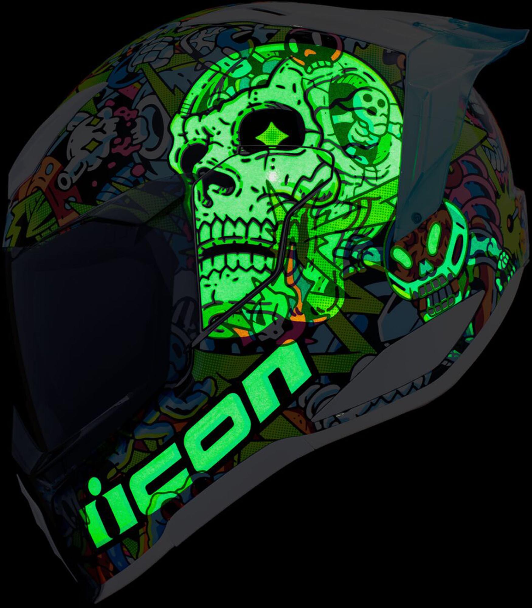 Icon Ultraflite Doodle 3 Elmetto L Figura 4