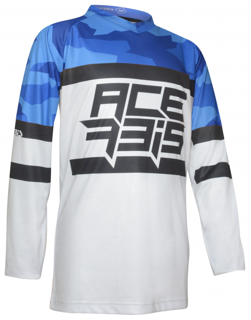Acerbis Skyhigh Tricou de motocross pentru copii Albastru/gri L Figura 1