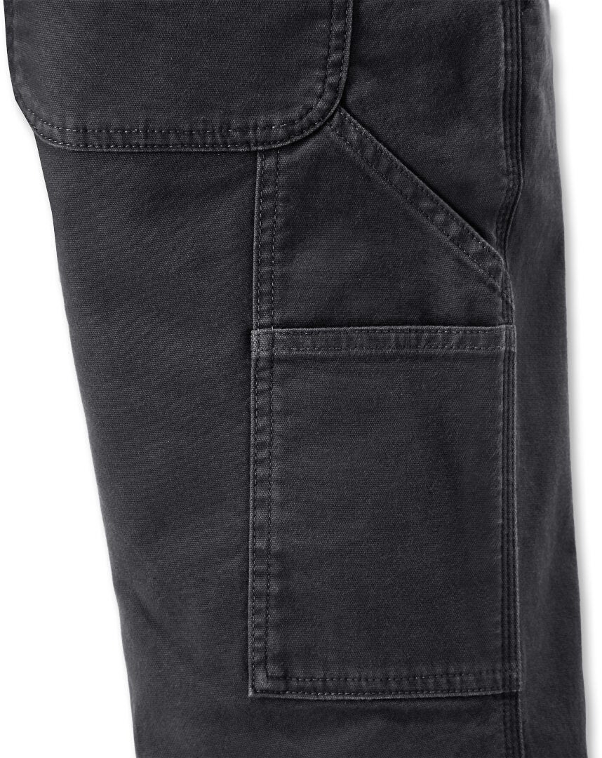 Carhartt The Essential Canvas Dame bukser Sort 48 Figur 3