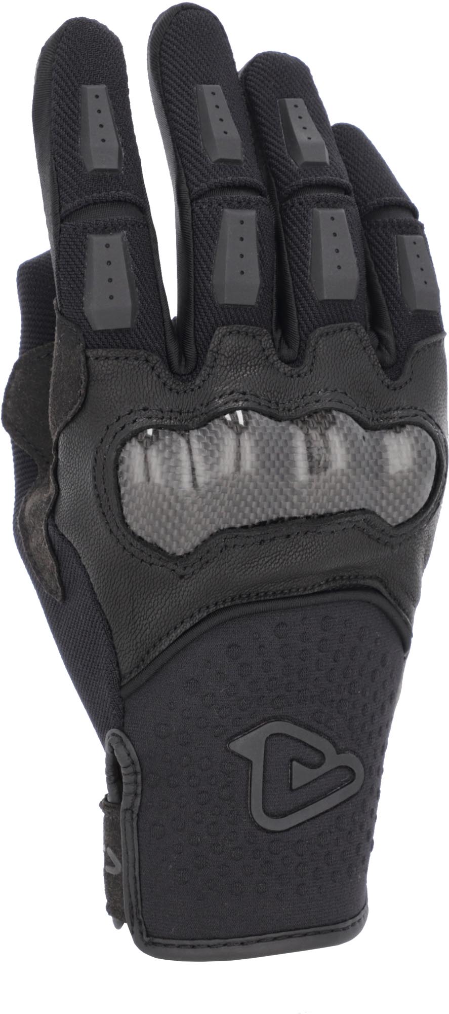 Acerbis Carbon G 5.0 Motorrad Handschuhe schwarz S Abbildung 4