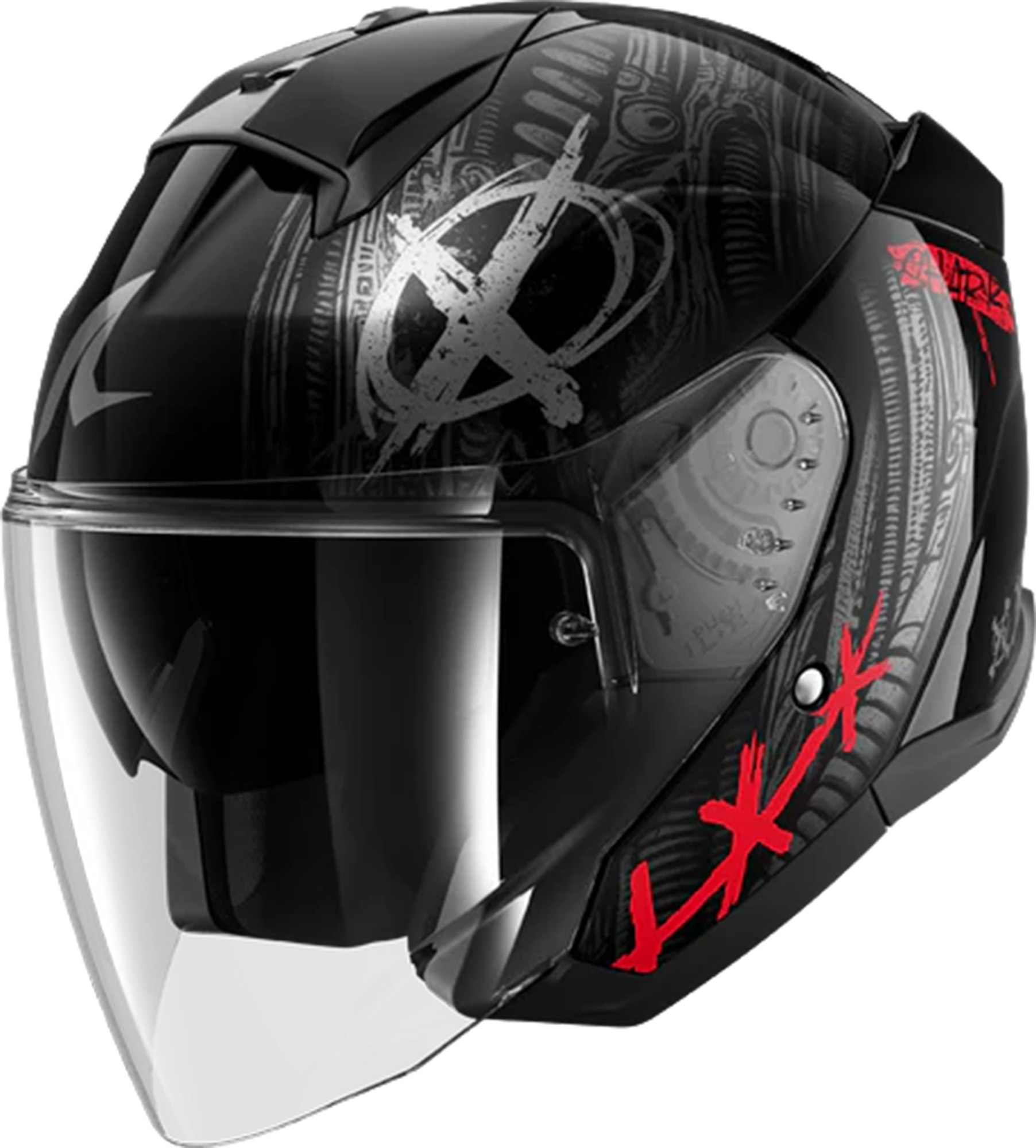 Shark Skwal Jet Shiever Capacete Artigo principal Figura 1
