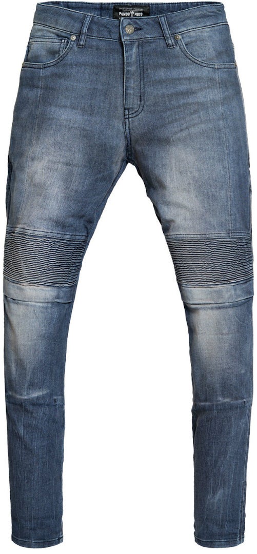 Pando Moto Rosie Navy Plain Jeans de motocicleta feminino 32 L32 Figura 1